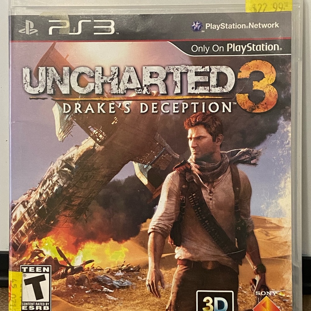 Uncharted  3 ( Drakes Deception)  PS3